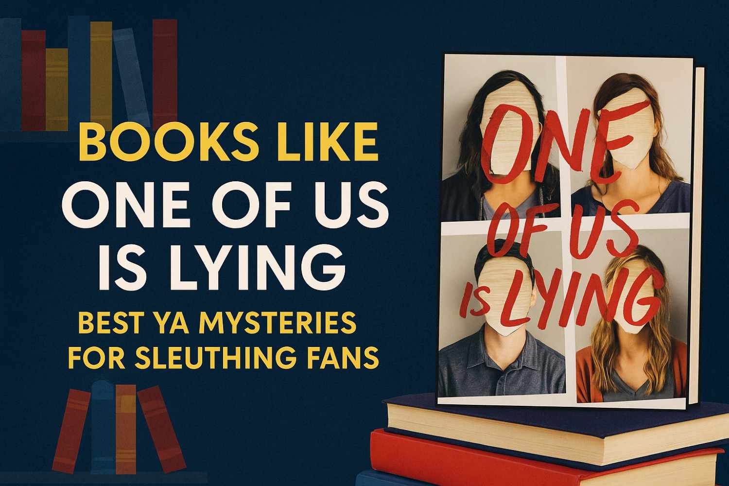 Books Like One of Us Is Lying Best YA Mysteries for Sleuthing Fans