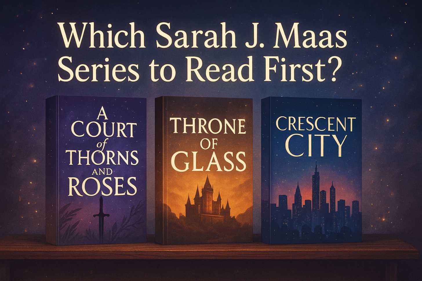 which sarah j maas series to read first