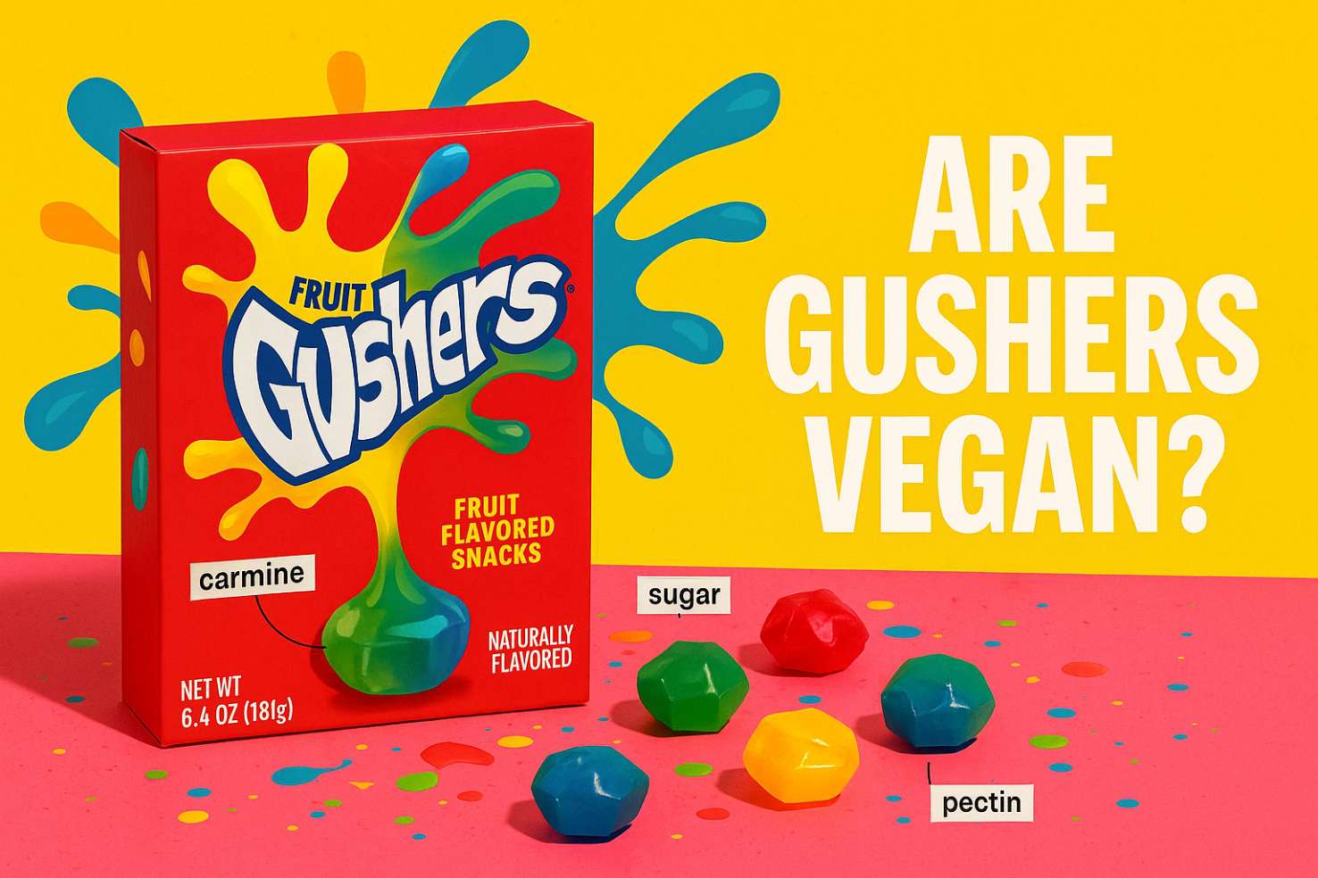 Are Gushers Vegan