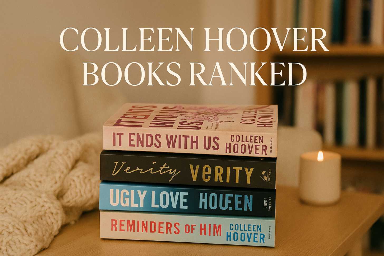 colleen hoover books ranked