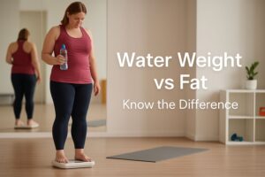 water weight vs fat