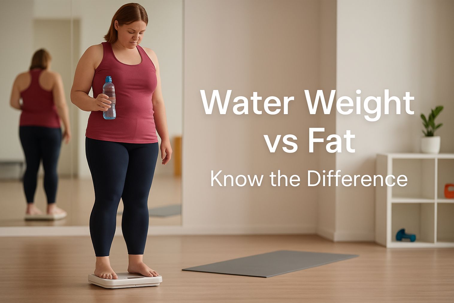 water weight vs fat