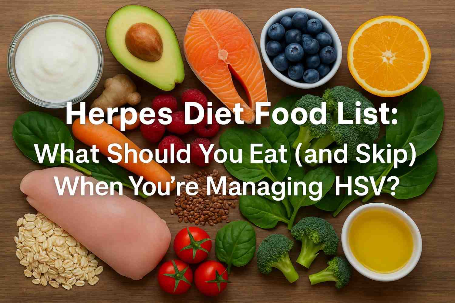 Herpes Diet Food List What Should You Eat (and Skip) When You’re Managing HSV