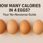 How Many Calories in 4 Eggs Your No-Nonsense Guide