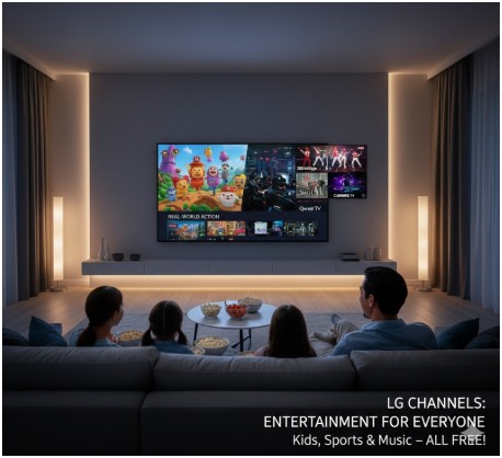 Are There Kids, Sports, or Music Channels on the LG Channels List?