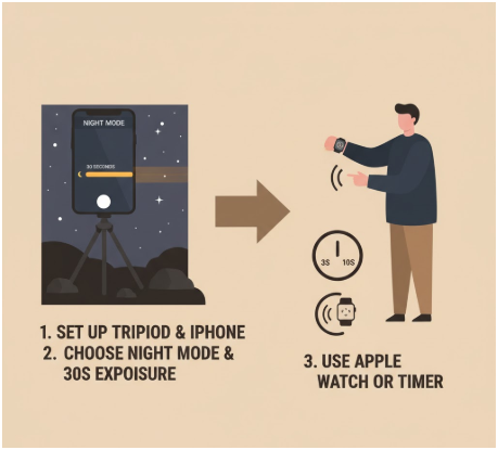 How to Set Up Camera Settings Before Shooting the Stars