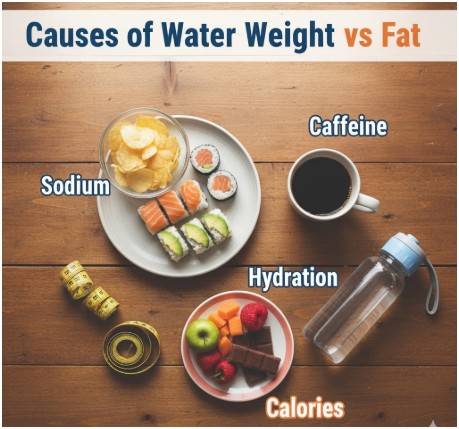 What Causes Water Weight vs Fat Gain?
