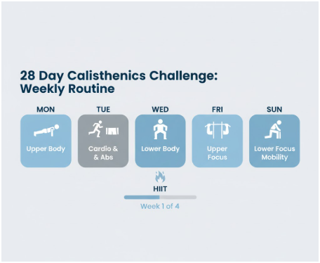 What Is the 28 Day Calisthenics Challenge?