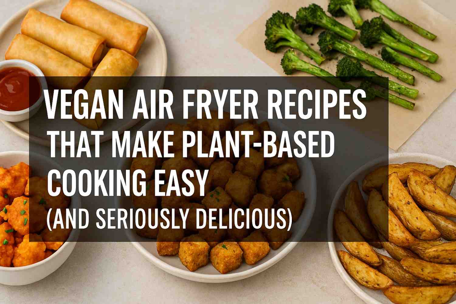 Vegan Air Fryer Recipes That Make Plant-Based Cooking Easy