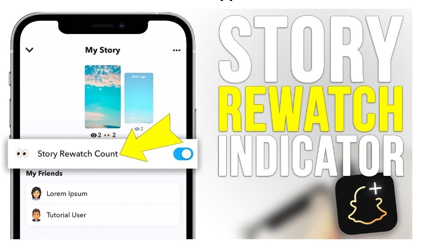 Where the Rewatch Indicator Appears