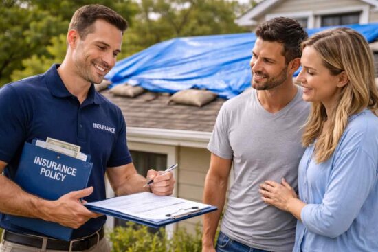 Emergency roof repair in Wichita requires careful review of coverage details