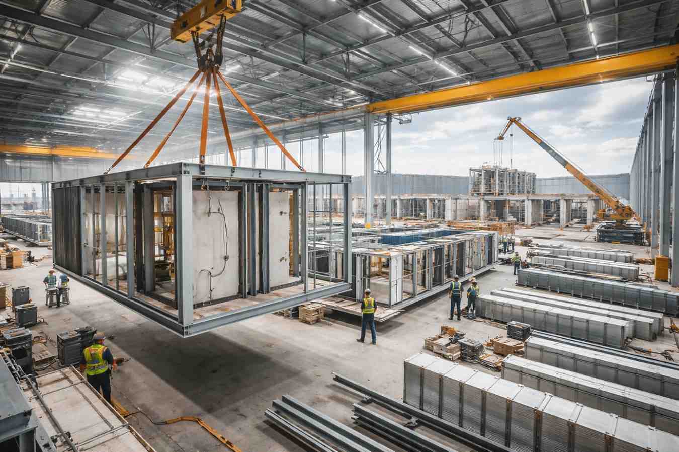 How Prefabrication is Revolutionizing Industrial Factory Construction