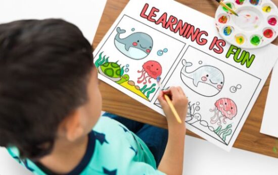 Practicing Fine Motor Skills