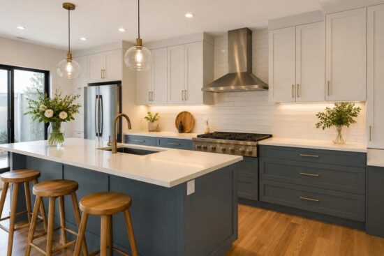 Integrating Spray Painting with Other Renovation Elements