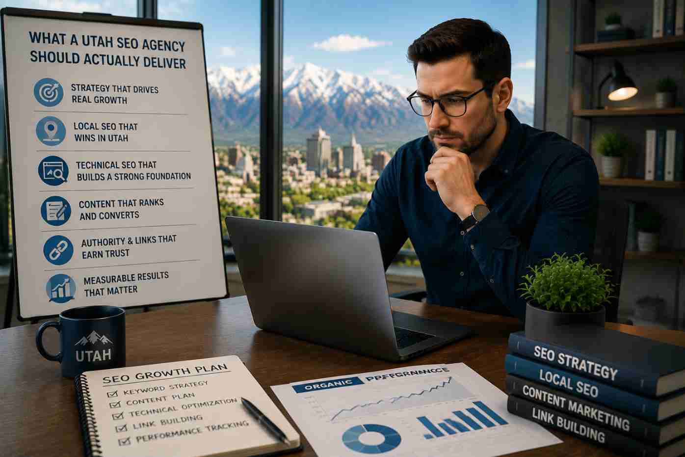 What a Utah SEO Agency Should Actually Deliver in a Competitive Market