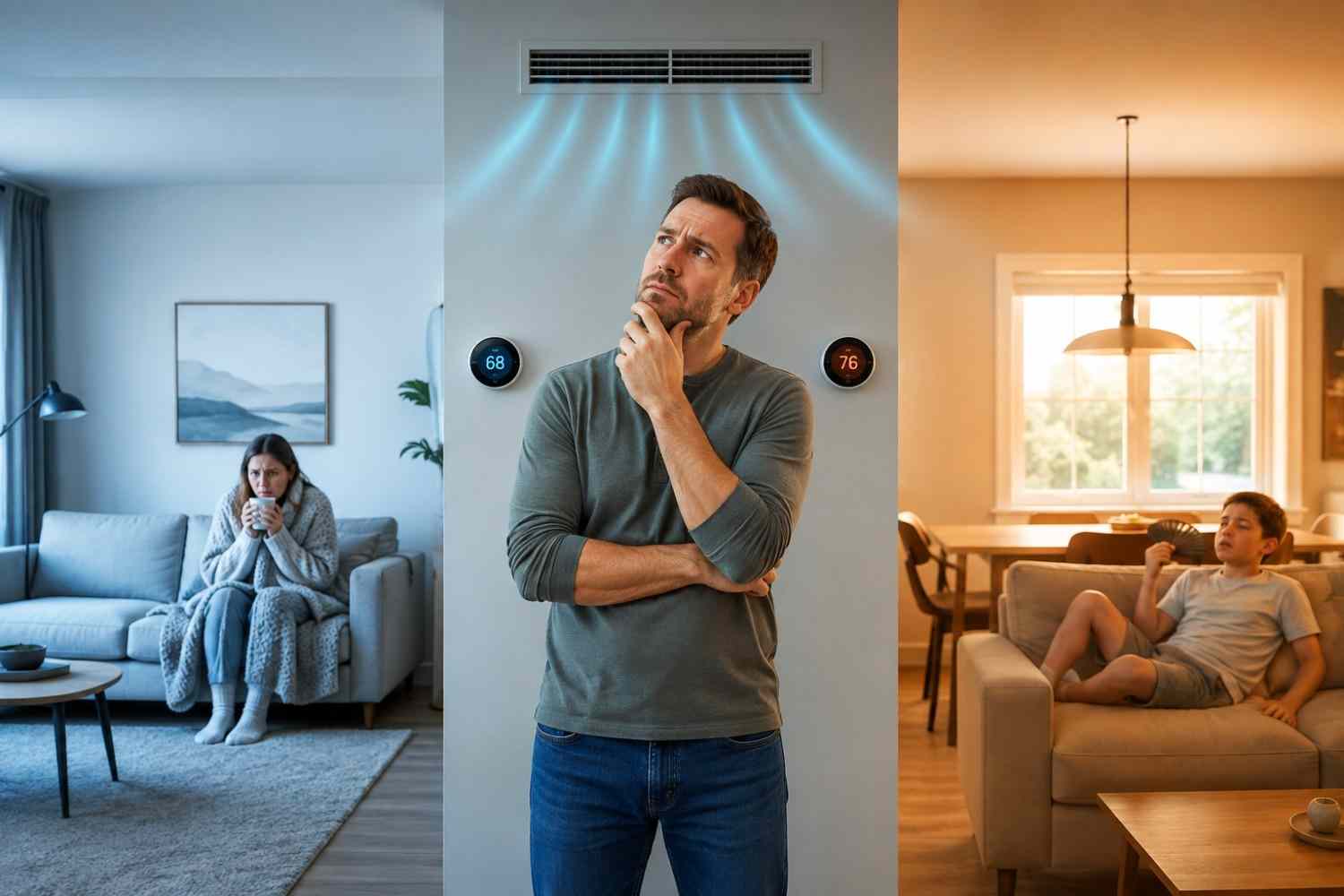 Why Uneven Temperatures May Signal an HVAC Problem